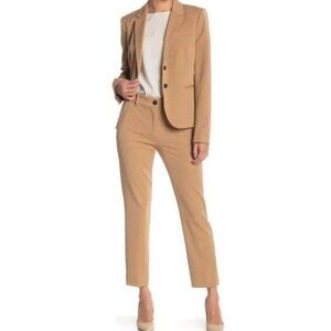 J Crew Slim Ankle Pants Camel Tan Size 8